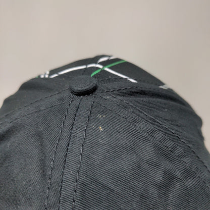 Karbon Men's Moosehead Snapback Hat Black One Size Embroidered Logo Cotton