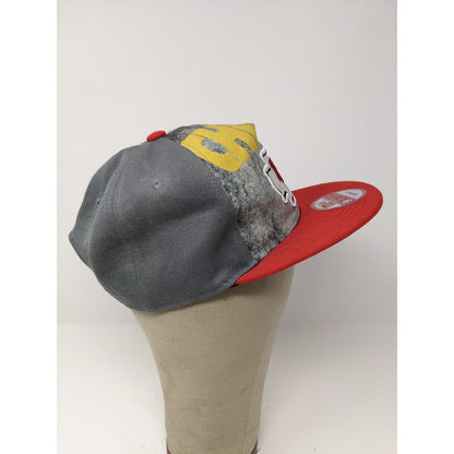New Era 9Fifty Snapback Hat NFL Kansas City Chiefs Hat Red & Grey Embroidered