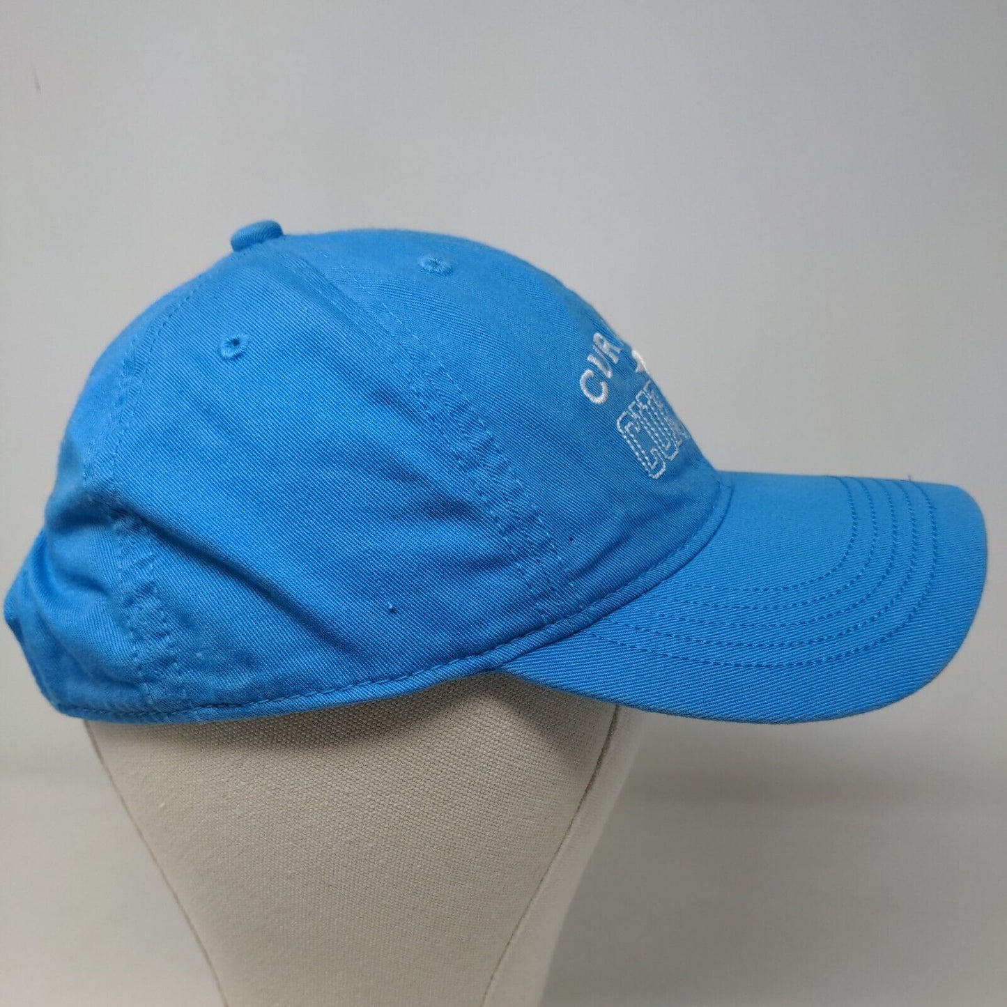 Ourway Sportswear Boy's Strapback Hat Blue Adjustable Embroidered Curaco Logo