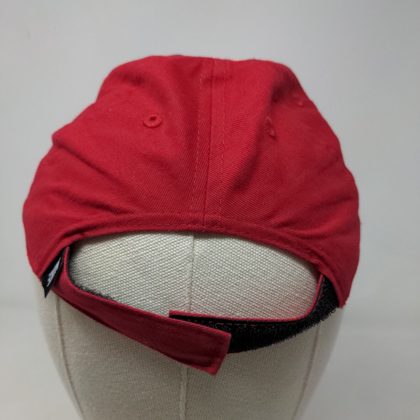 Nike Boys Toddler Strapback Hat Red Adjustable Embroidered Swoosh Logo