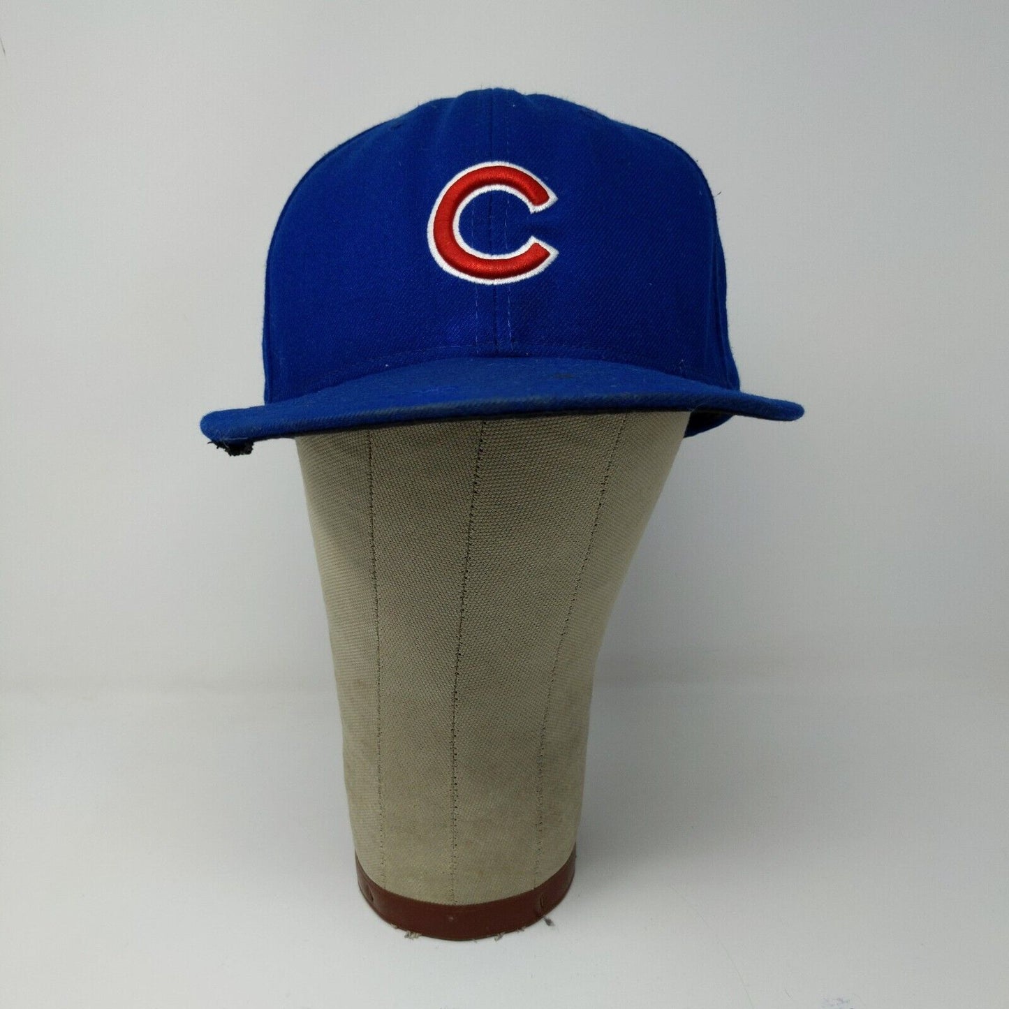 MLB Chicago Cubs New Era 59Fifty MLB Fitted Baseball Cap Size 7 7/8 Embroidered