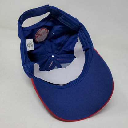 Napa Racing Men's Strapback Hat Blue OSFM Embroidered Logo Fallen Heroes Fund
