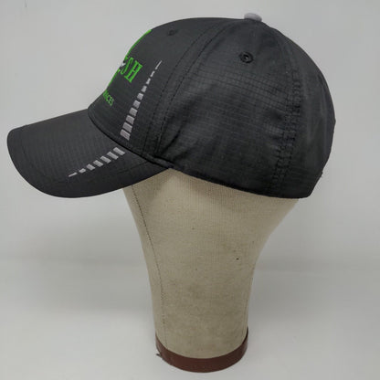 Cap America Golf Irish Mechanical Services Strapback Hat Black Adjustable