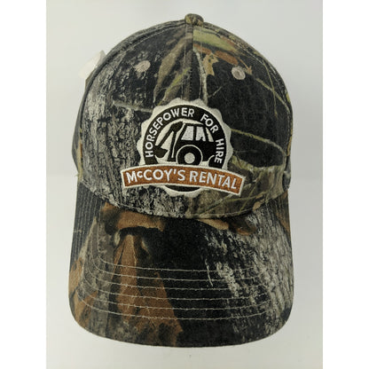 Rare SAMPLE McCoys Rental Centers Camo Hat Strapback - Not For Retail Sale