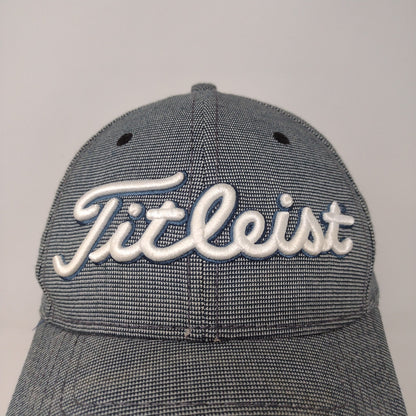 Titleist Golf Hat Size S/M Gray Embroidered Spell Out Logo Polyester