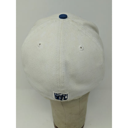 Mens New Era 59Fifty NFL Indianapolis Colts Hat Size 7 3/8 Autographed 5 Players