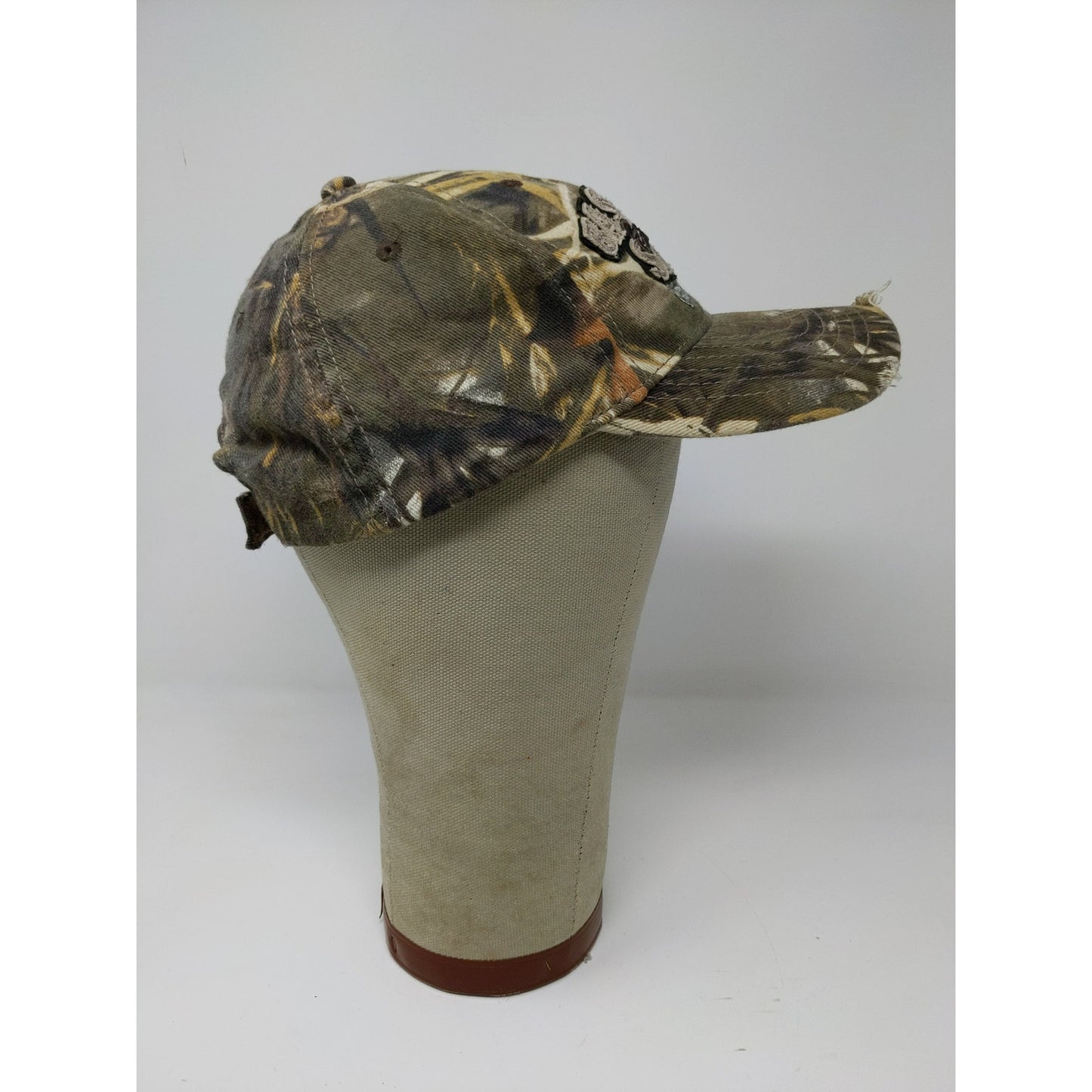 Bass Pro Shops Camo Strapback Hat OSFM Advantage Max 4 HD Camouflage Green Brown