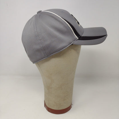 Captivating Purdue Boilermakers Hat Gray Black Stripes Embroidered Logo Train