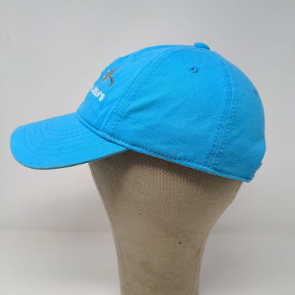 Jacobson Boys Strapback Hat Blue Fort Wayne Children's Zoo Embroidered Logo