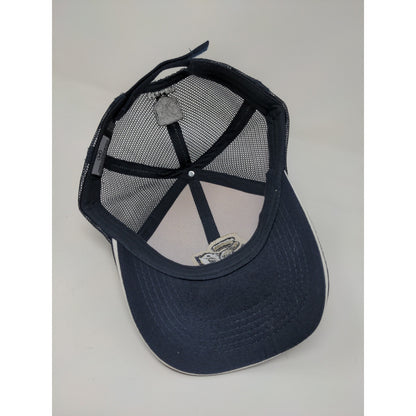 Dodge Ram SA Strapback Meshback Hat Embroidered Logo Blue Yellow
