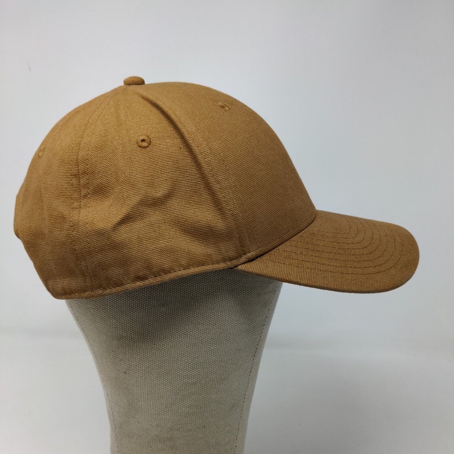 Dickies Men's Snapback Hat Tan One Size Patch Logo Cotton Workwear