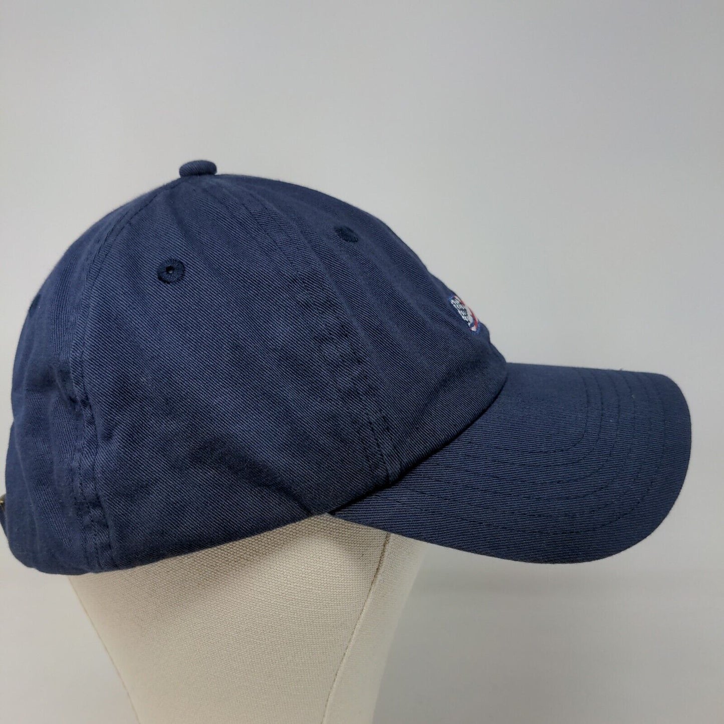 Vineyard Vines Men's Slideback Hat Blue Adjustable Embroidered Patriotic Whale