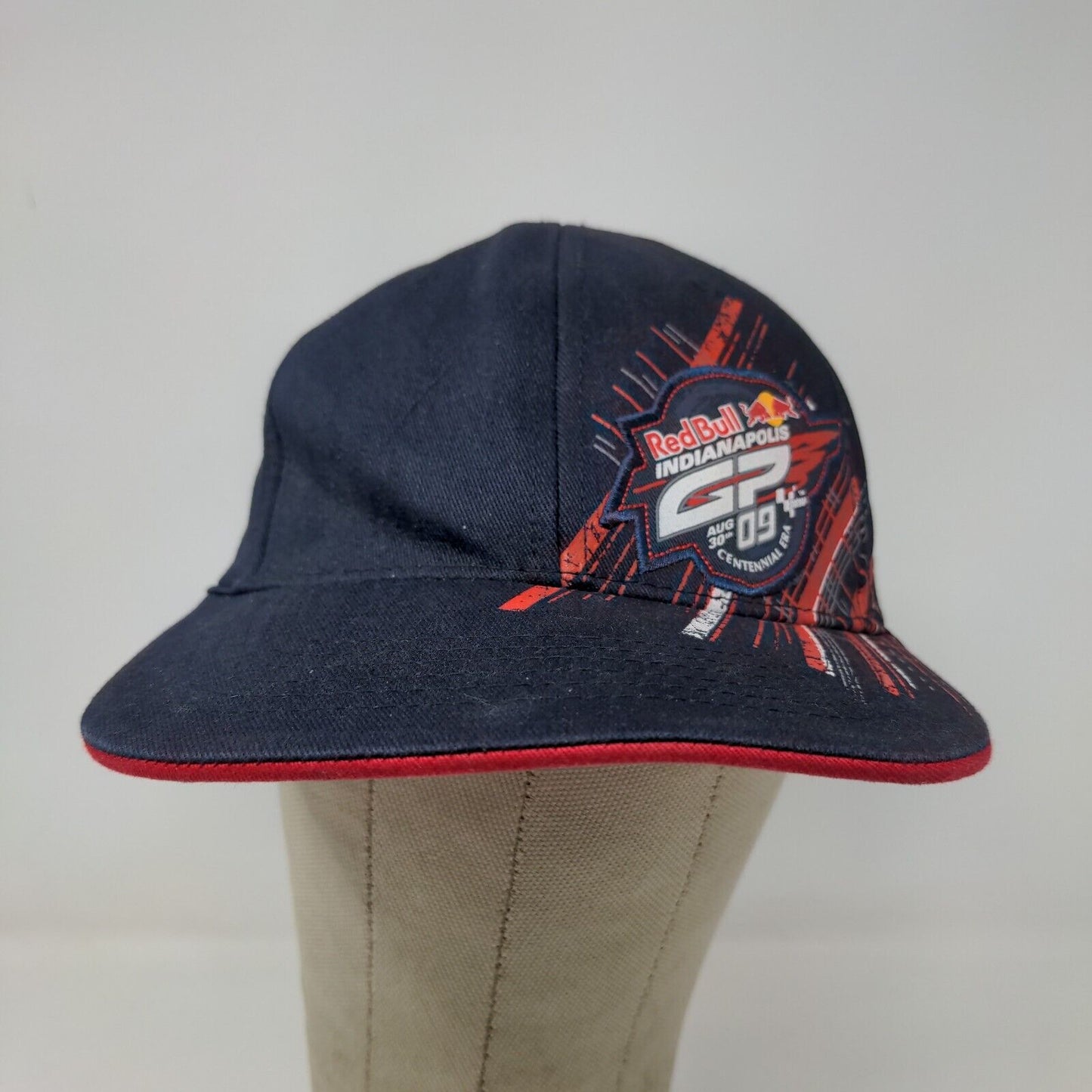 Top of the World Men's Red Bull GP Hat Blue One Fit Embroidered Logo