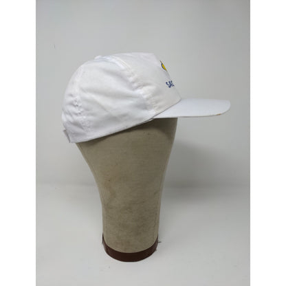 Saigon Tourist Vietnam Strapback Hat White Graphic Logo Flower