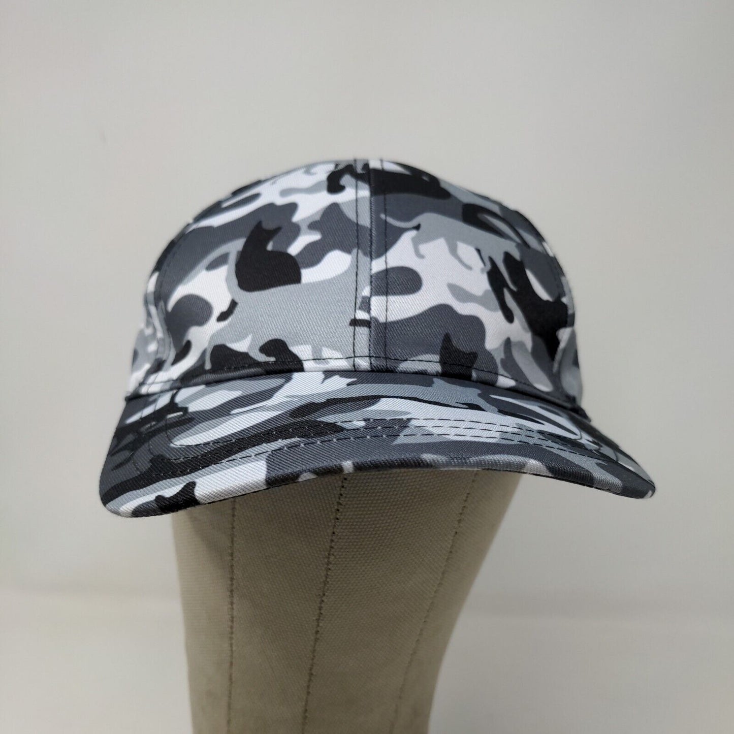 Cat Lady Sox Women's Strapback Hat Gray Navy Camo Adjustable