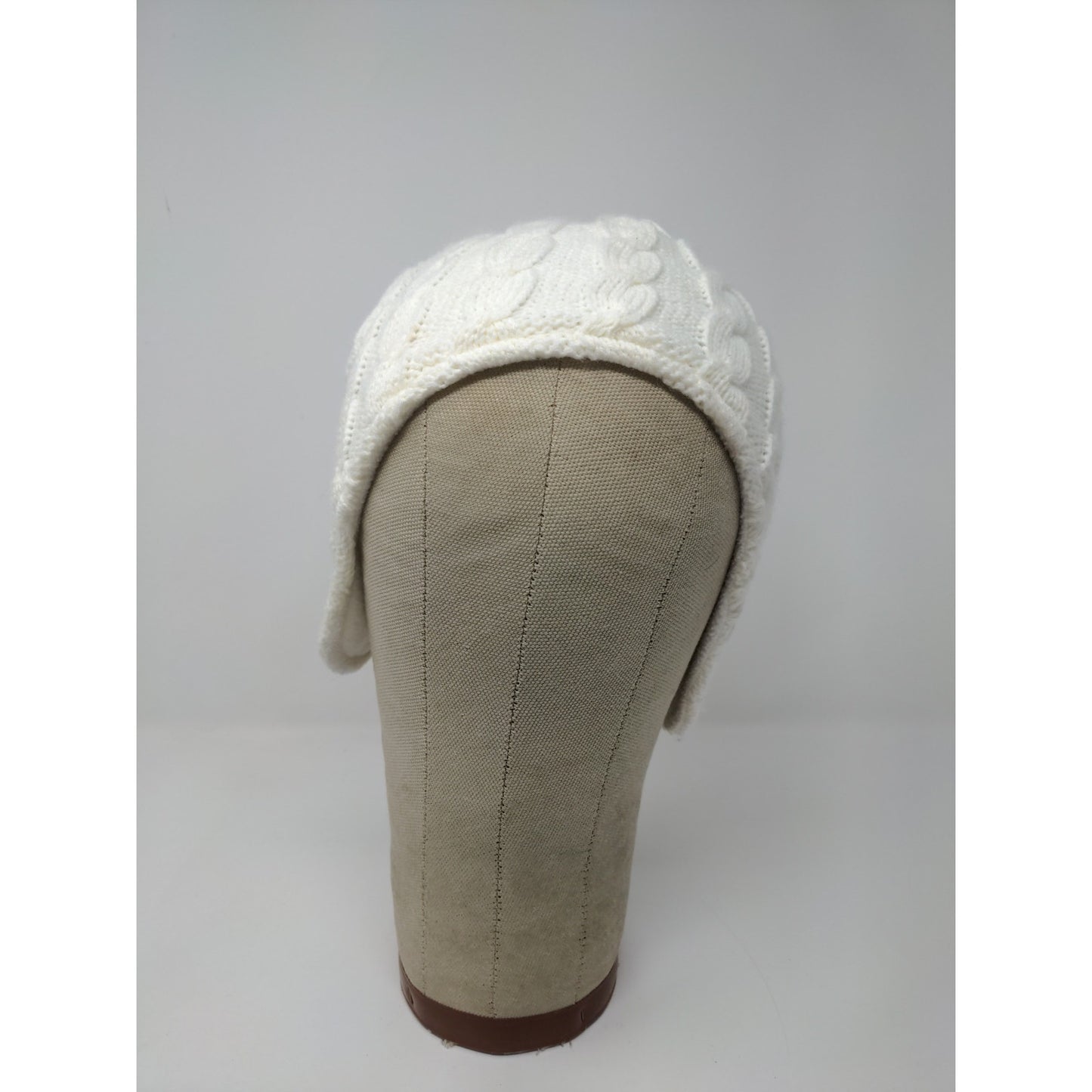 HealthTex Baby/Toddler Cable Knit Beanie Hat One Size Cream Tusk