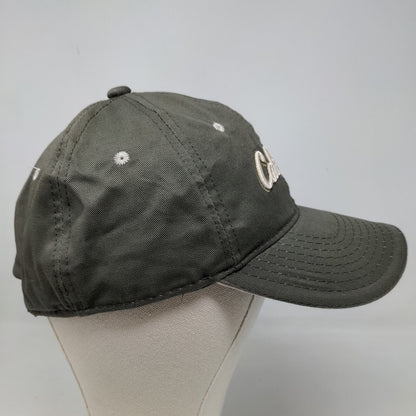 Cabela's Men's Slideback Hat Gray Beige Size OSFM Embroidered Logo