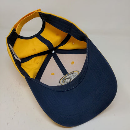 Main Gate Men's NBA Indiana Pacers Strapback Hat 50th Anniversary Yellow OSFM