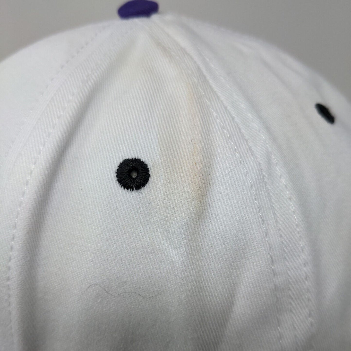 Marvel Boys Snapback Hat White Purple Size 57CM Incredible Hulk Embroidered Logo