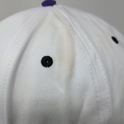 Marvel Boys Snapback Hat White Purple Size 57CM Incredible Hulk Embroidered Logo