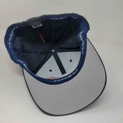 Flexfit Men's Fitted Hat Blue Size L/XL Diesel Power Logo Embroidered