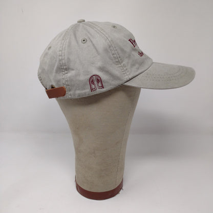 Prop Up the Prop Slideback Hat Gray Embroidered Spell Out Adjustable