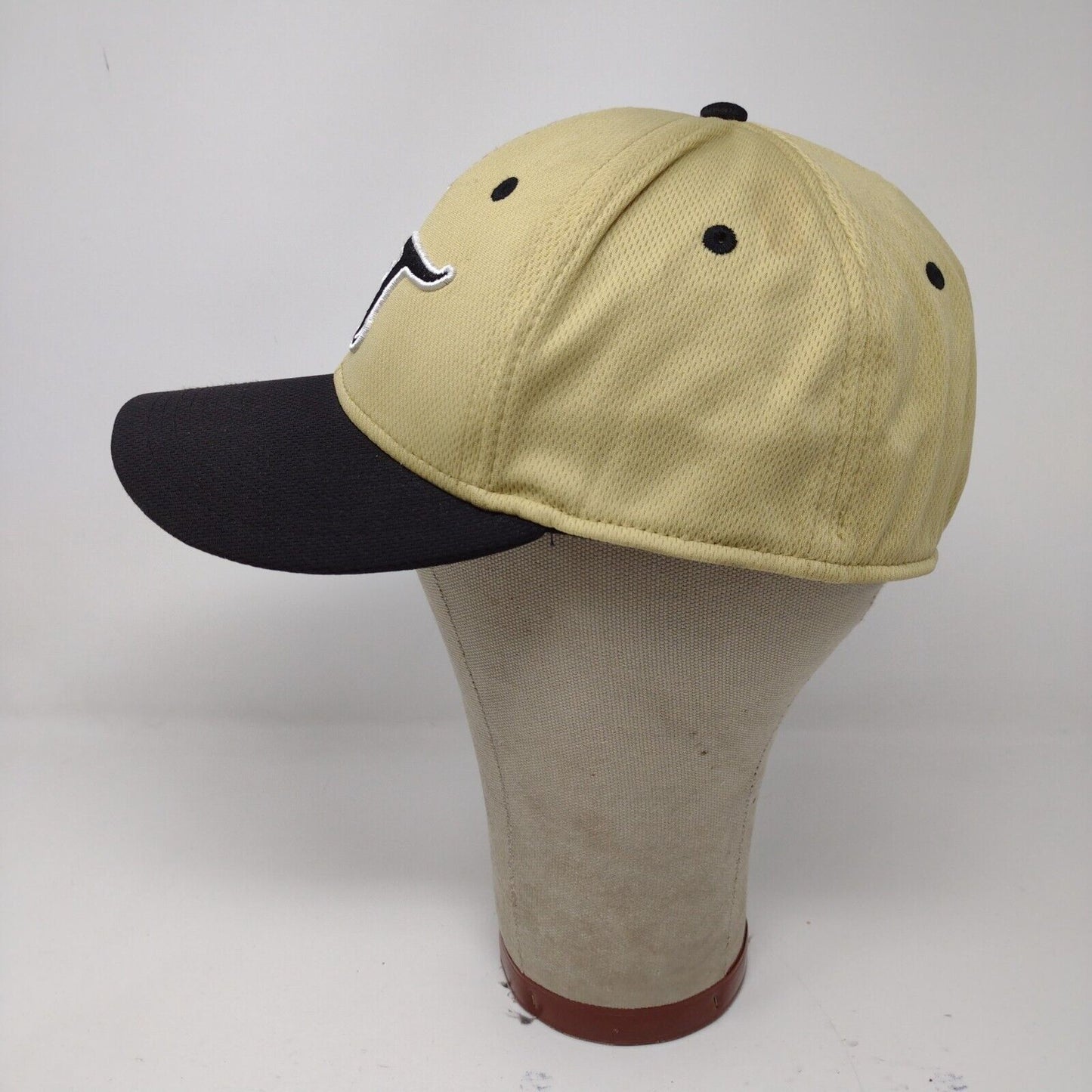 Pukka LT Tigers Black Gold Fitted Baseball Hat Cap Size L / XL Embroidered