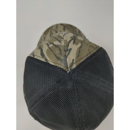Official Ford Black & Camo Hat Mesh Back Size XL Embroidered Spell Out