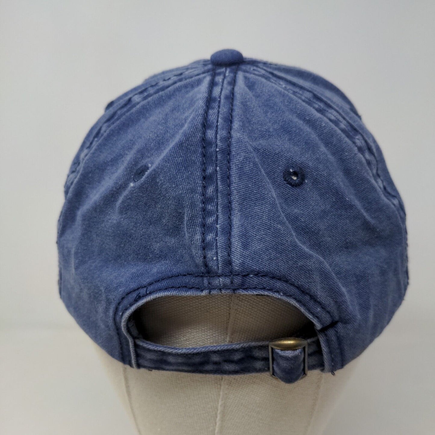 Unbranded Men's Slideback Hat Blue Size OSFM Blank Adjustable