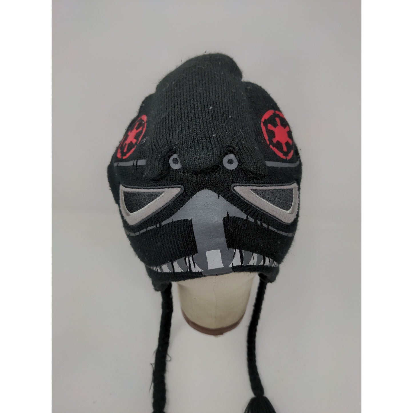 Star Wars Imperial Tie Fighter Pilot Beanie Trapper Hat OS Black