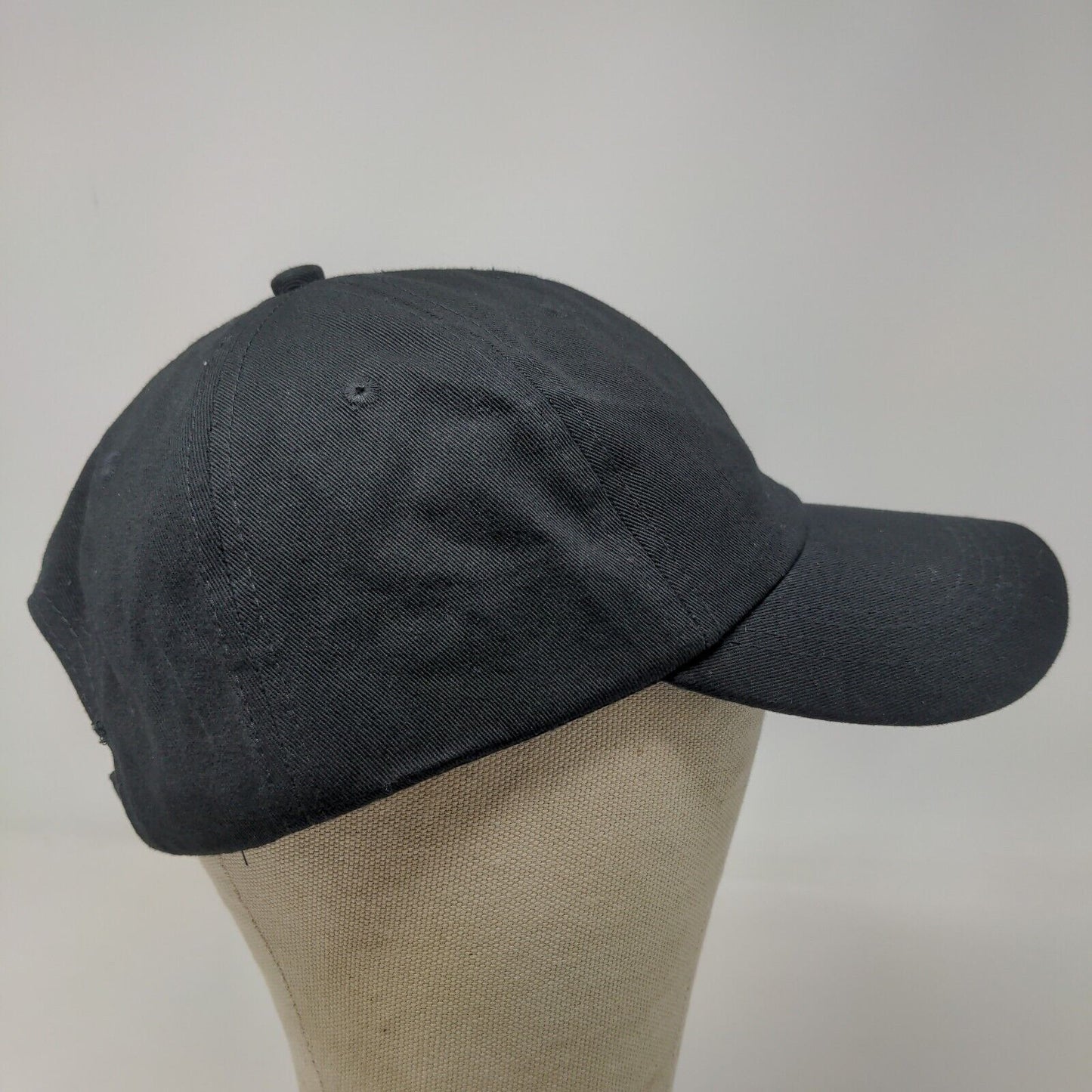 Portillo's Men's Slideback Hat Black Adjustable Embroidered Logo