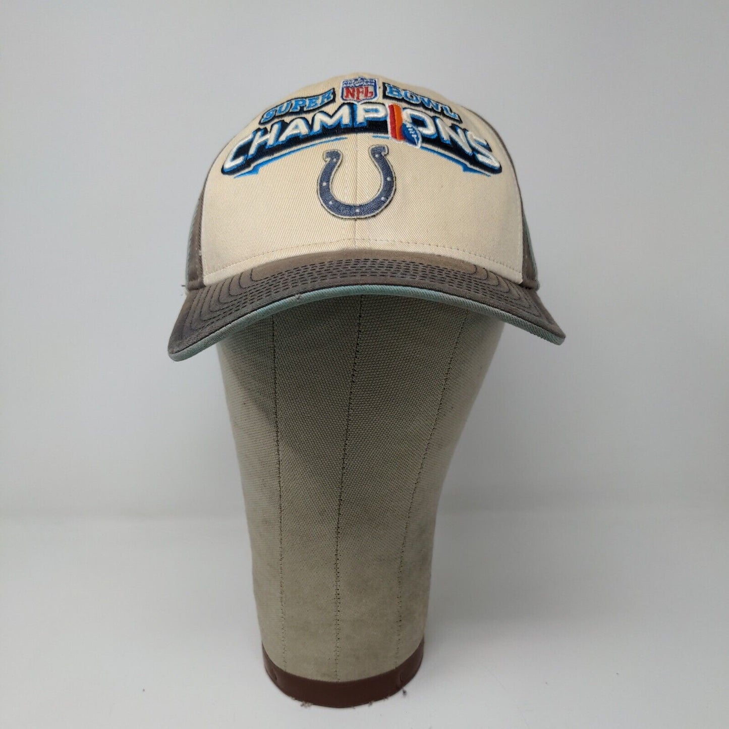 REEBOK Indianapolis Colts 2007 NFL SUPER BOWL XLI Champions Cap Hat Adjustable