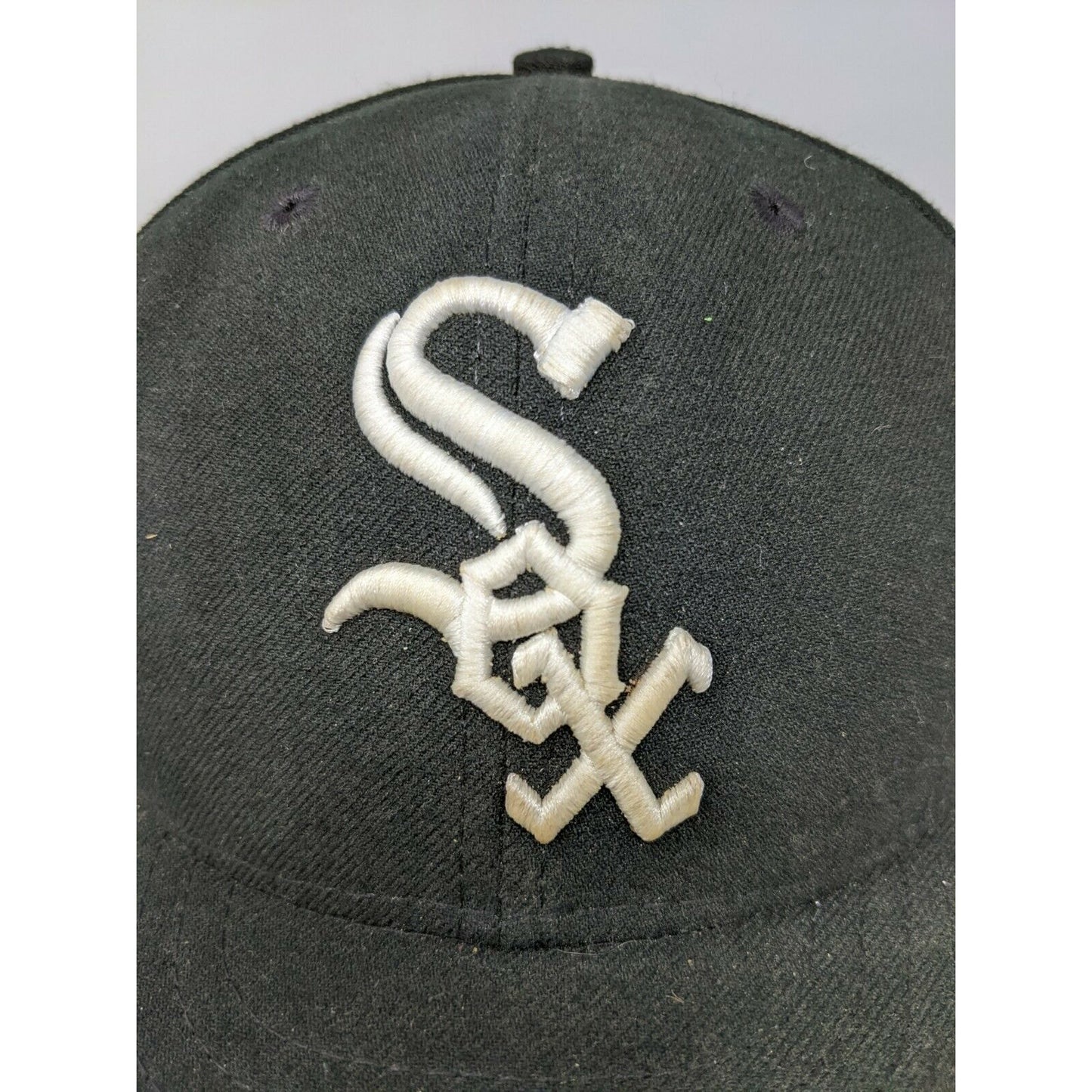 MLB On Field New Era 59Fifty Hat Cap 7 1/8" Chicago White Sox Embroidered Logo