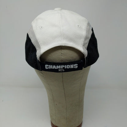 NFL Mens Indianapolis Colts 2005 AFC Champions Strapback Hat White OSFA Logo