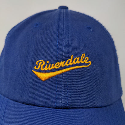 Riverdale Slideback Hat Blue OSFM Embroidered Logo Ripple Junction