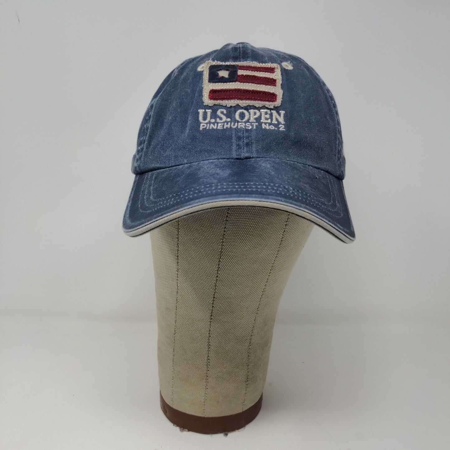 USGA 2014 U.S. Open Pinehurst Hat Blue Embroidered Logo Adjustable
