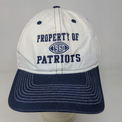 Reebok NFL Fan Apparel Men's Slideback Hat White OSFA New England Patriots 1960