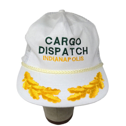 Indianapolis Cargo Dispatch Hat Scrambled Eggs White Snapback