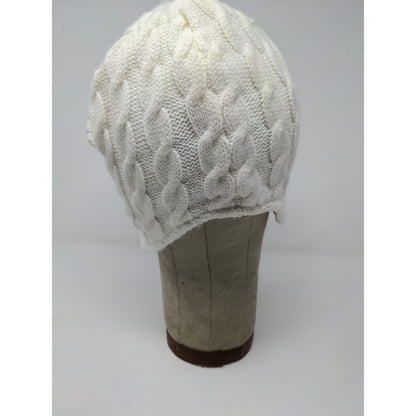 HealthTex Baby/Toddler Cable Knit Beanie Hat One Size Cream Tusk