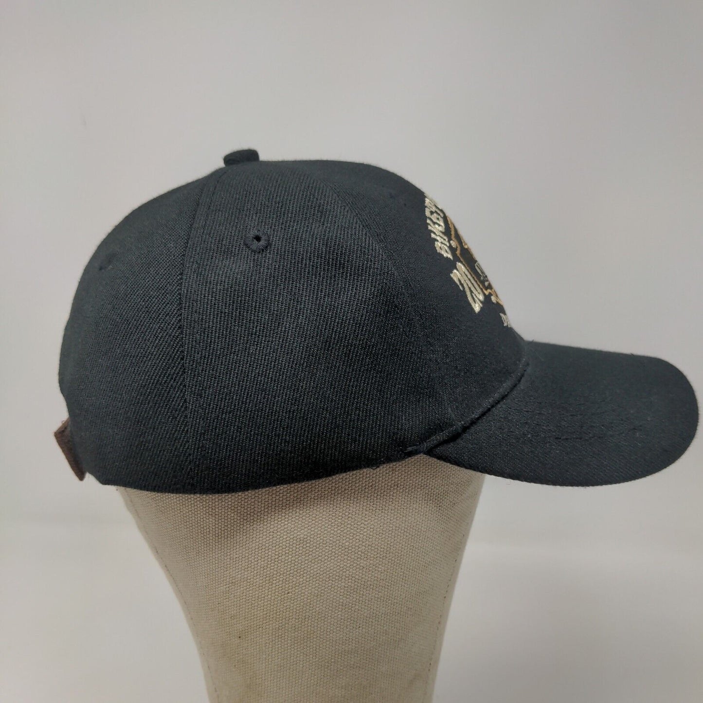 Capsmith Men's Biketoberfest 2010 Strapback Hat Black OSFA Embroidered Logo
