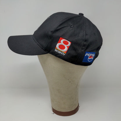 MLB Indianapolis Indians Pepsi WishTV Radio Now Promo Snapback Hat Black OSFA