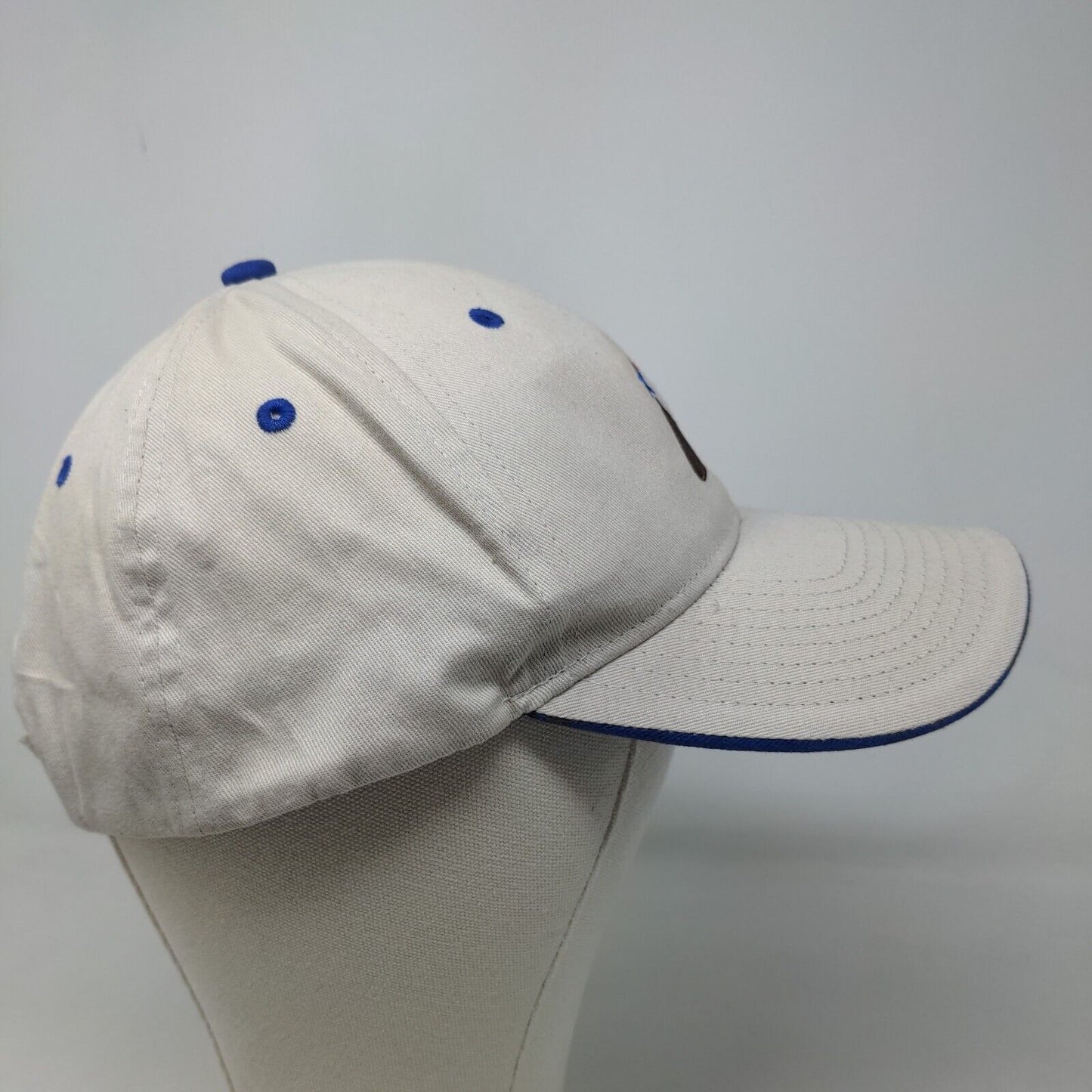 Hit Wear Men's Strapback Hat Tan Size OSFA Embroidered Kiss Logo Patriotic