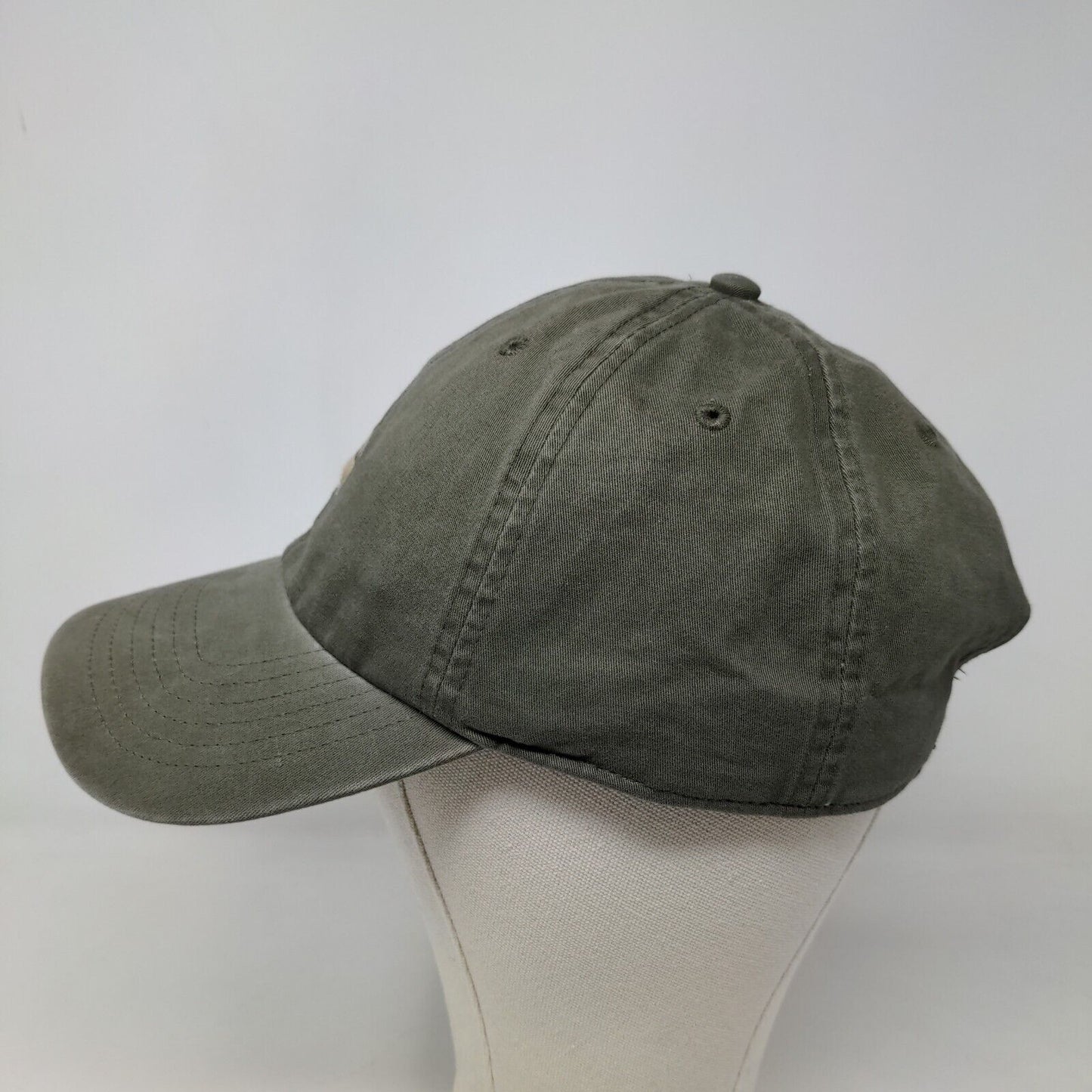 Wembley Men's Slideback Hat Green Size OS Embroidered Papa Bear Logo Cotton