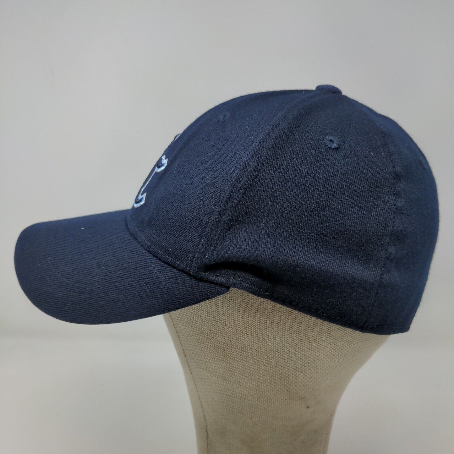 Top of the World Men's Hat Cap Blue One Fit Embroidered Logo NC
