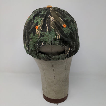 Dixie Chopper Strapback Lawn Mower Camo Hat Green OSFA Embroidered Logo