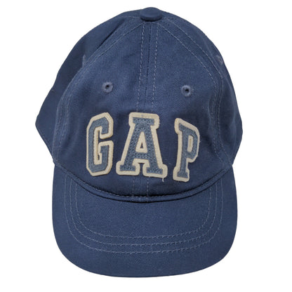 Baby GAP Boy's Stretchy Hat Blue Size S/M 100% Cotton Patch Logo