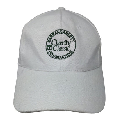 Suntex Men's Slideback Hat White Adjustable Embroidered Logo Narragansett