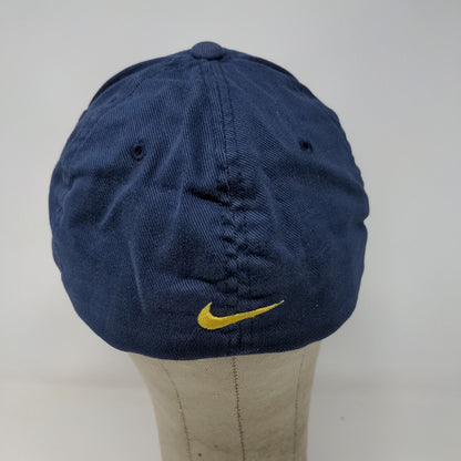 Nike Team Navy Fitted Hat Blue Size Universal Fit Embroidered Logo