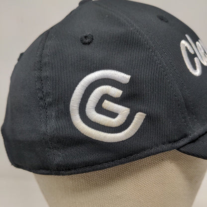 Cleveland Golf Men's Strapback Hat Black Adjustable Embroidered Logo