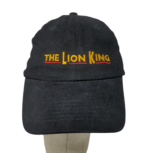 The Lion King Broadway Musical Show VIP Slideback Cap Hat Black Adjustable